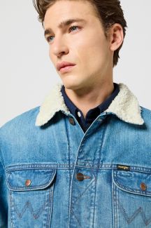 Džinsu jaka ar oderi WRANGLER 112357271