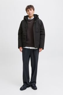 Ziemas jaka JACK & JONES 12280905-Black