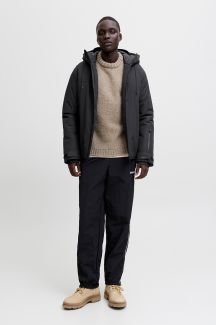 Ziemas jaka JACK & JONES 12283166-Black