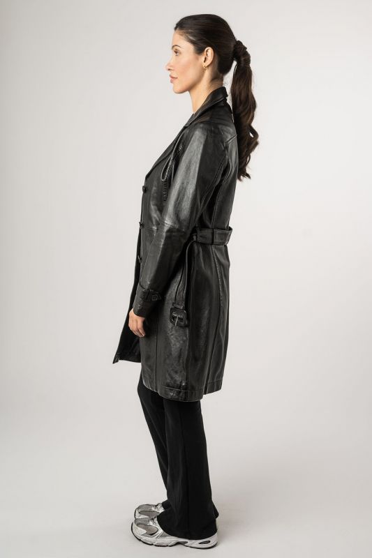 Ādas jaka MAURITIUS 1102-0017-black