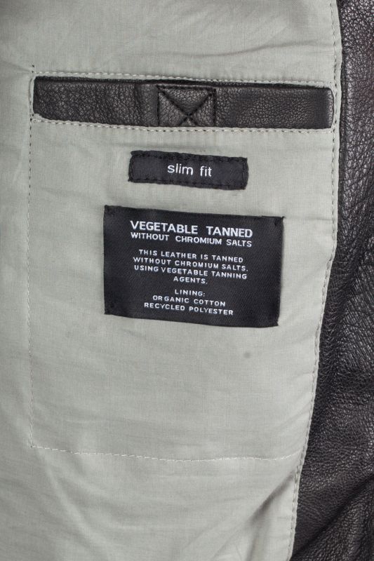 Ādas jaka MAURITIUS 1201-0846-black