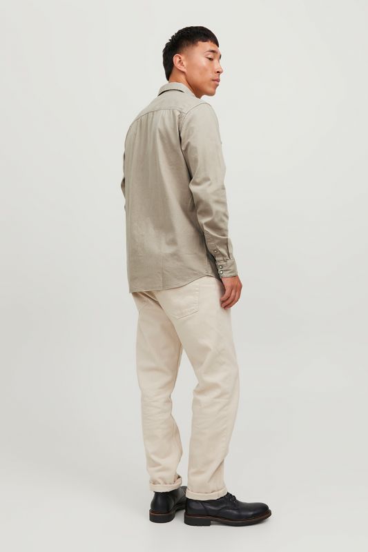 Džinsa krekls JACK & JONES 12138115-Crockery