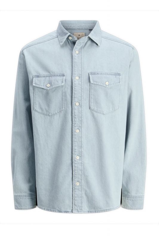 Džinsa krekls JACK & JONES 12275137-Light-Blue