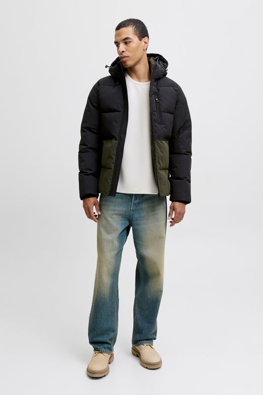 Ziemas jaka JACK & JONES 12278792-Rosin-BLACK-BL