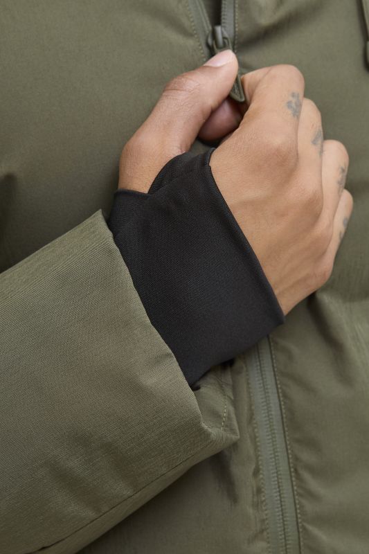 Ziemas jaka JACK & JONES 12283162-Grape-Leaf