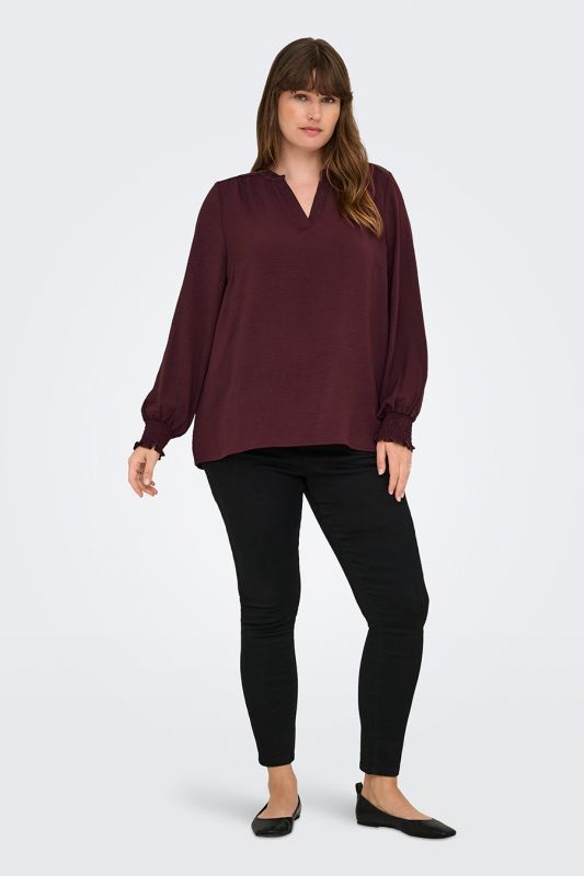 Blūze ONLY CARMAKOMA 15285157-Tawny-Port