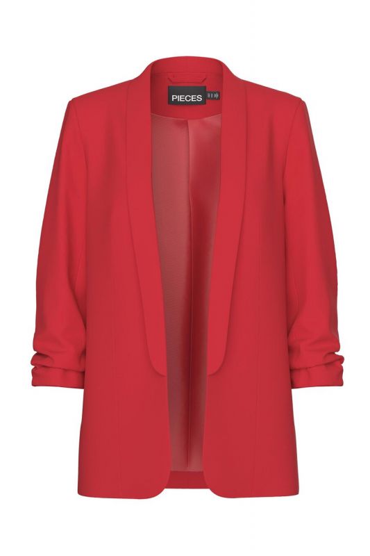 Žakete PIECES 17090996-High-Risk-Red