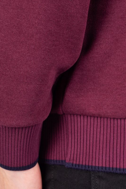 Džemperis MCL 27643-BORDO-MELANJ