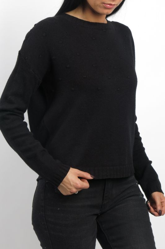 Džemperis BLUOLTRE QJ88897-BLACK