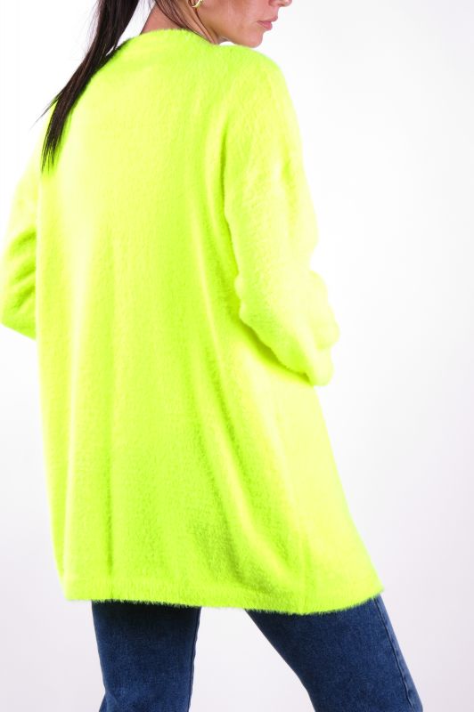 Auduma jaka NOBIS 10103-YELLOW-NEON