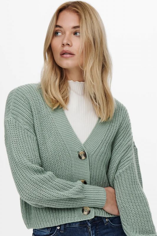 Auduma jaka ONLY 15211521-Chinois-Green