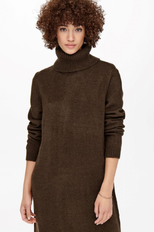 Adīta kleita ONLY 15214595-Chicory-Coffe