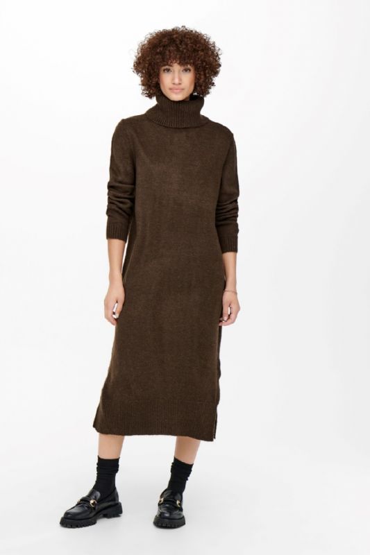 Adīta kleita ONLY 15214595-Chicory-Coffe