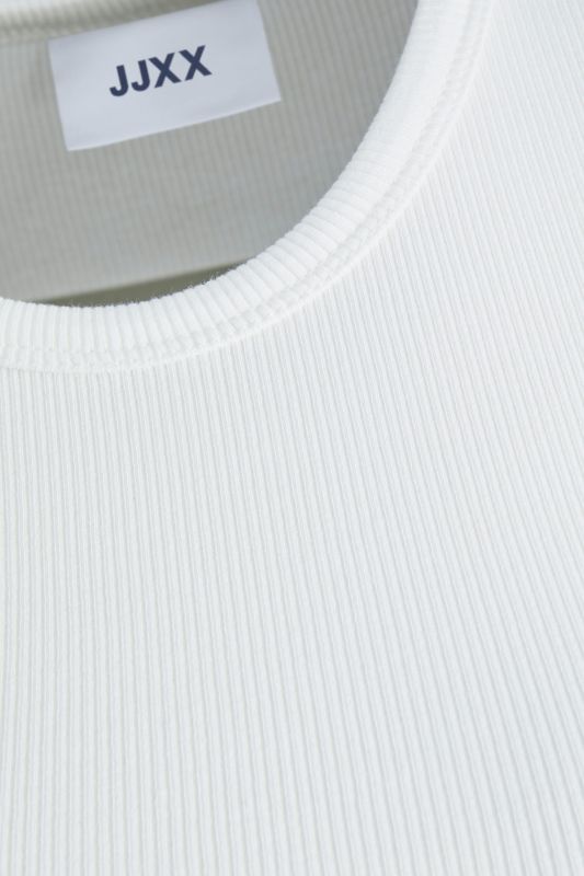 T-krekls ar garām rokām JJXX 12200404-Bright-White