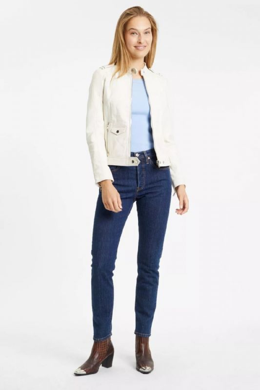 Ādas jaka GIPSY G2WNaly-SF-LABRIV-white