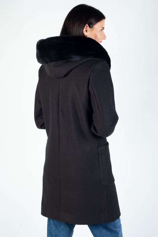 Mētelis LAURA JO 21027-BLACK