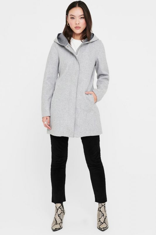 Mētelis ONLY 15199197-L-Grey-Melange