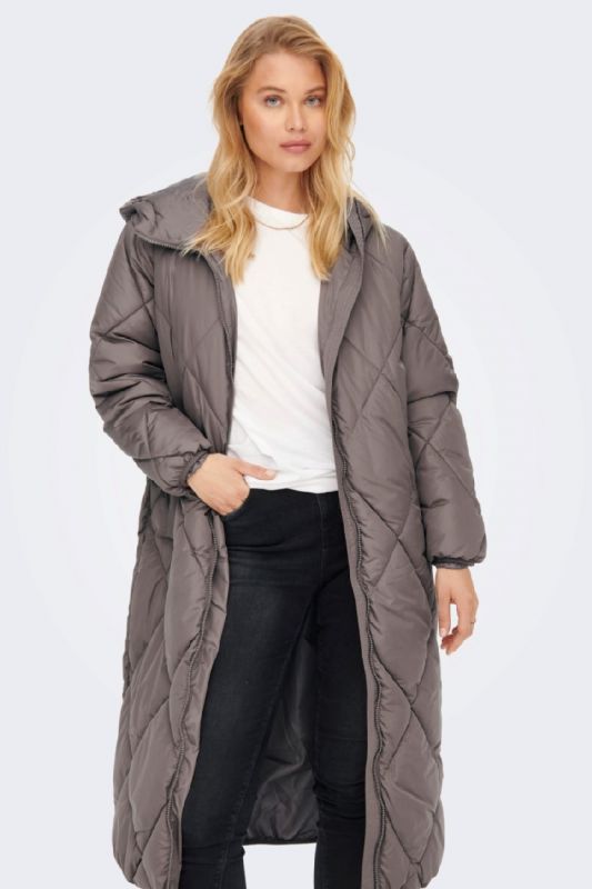 Ziemas jaka ONLY 15242557-Plum-Truffle