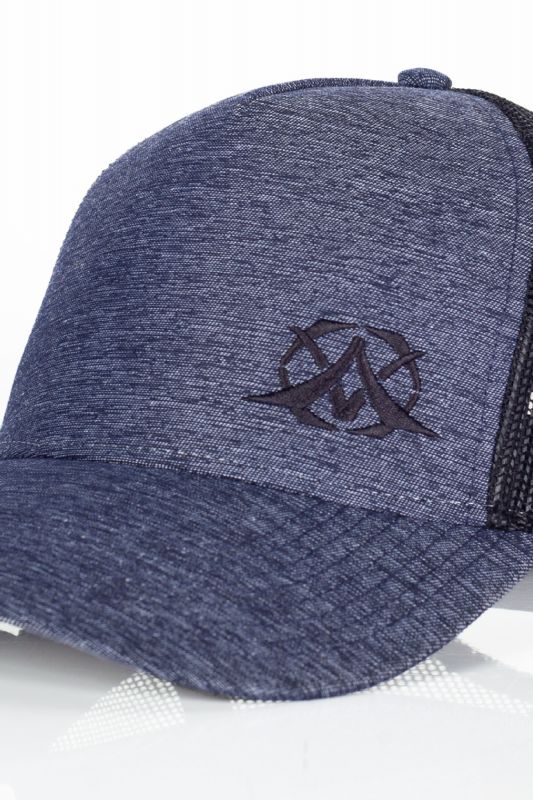 Cepure X JEANS RAPPER-MELANGE-NAVY