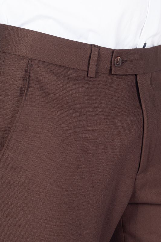 Klasiskās bikses FRAPPOLI 6211-VENUS-KAHVE-PANTS