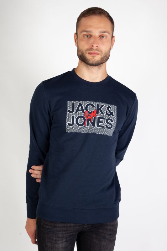 Sporta džemperis JACK & JONES 12244822-Navy-Blazer