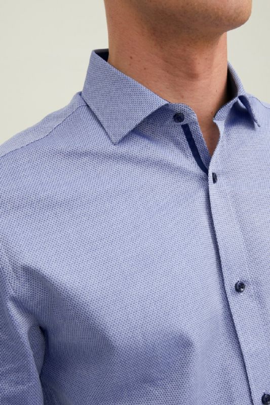 Krekls JACK & JONES 12215447-Chambray-Blue