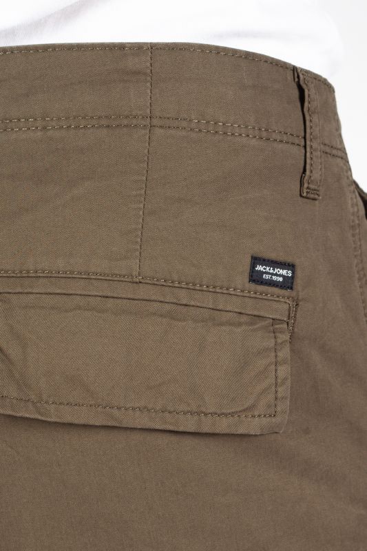 Auduma šorti JACK & JONES 12254276-Olive-Night