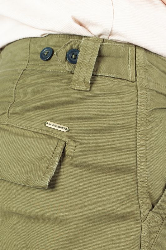 Auduma šorti JACK & JONES 12274211-Olive-Night