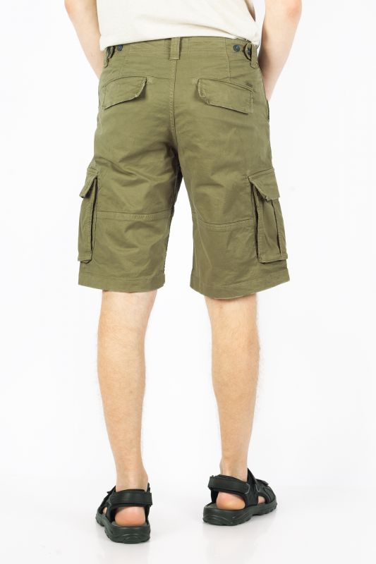 Auduma šorti JACK & JONES 12274211-Olive-Night