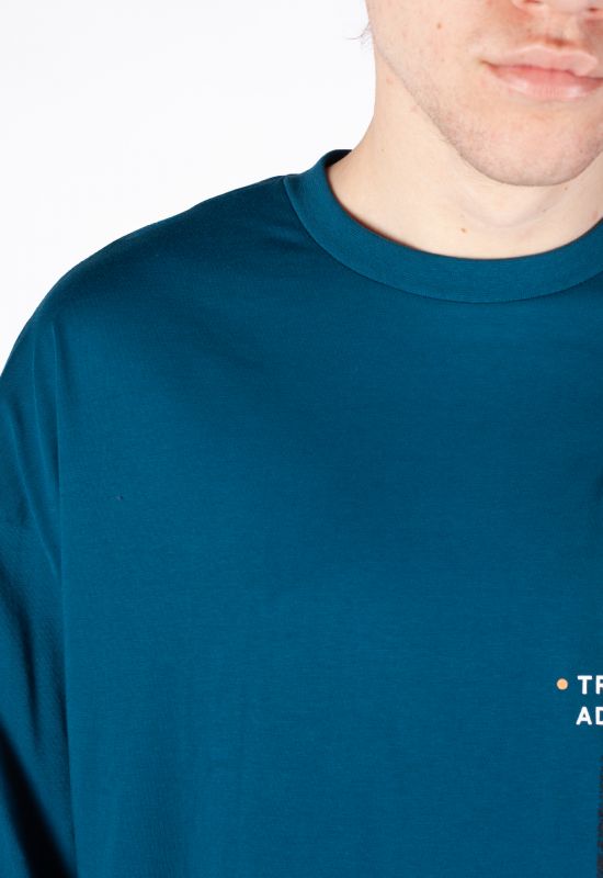 T-krekls ar garām rokām BLUE SEVEN 351576-681