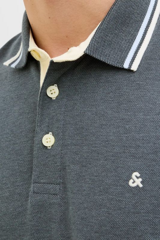 Polo krekls JACK & JONES 12136668-Stormy-Weathe