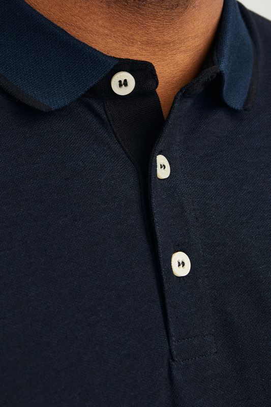 Polo krekls JACK & JONES 12143859-Dark-Navy