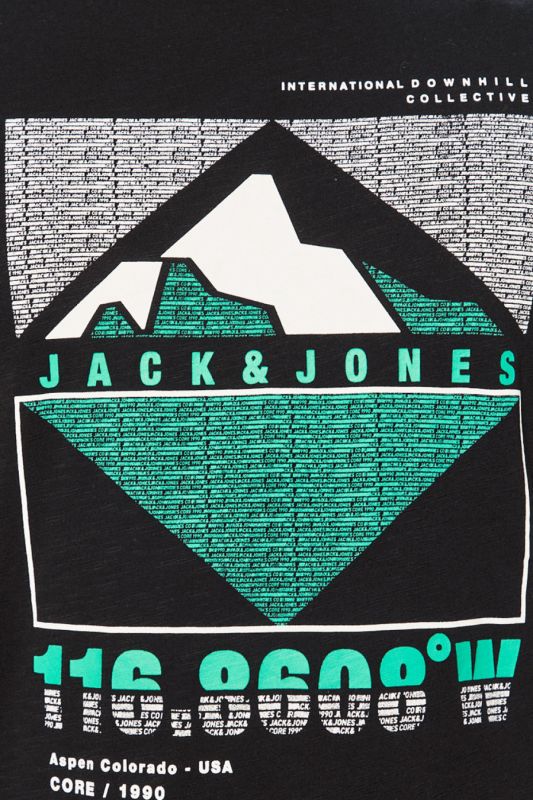T-krekls JACK & JONES 12181841-BLACK