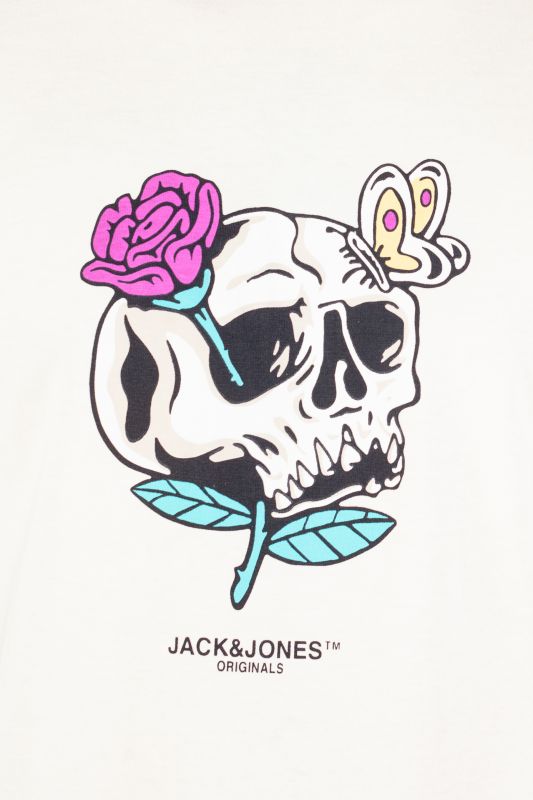 T-krekls JACK & JONES 12255651-Buttercream