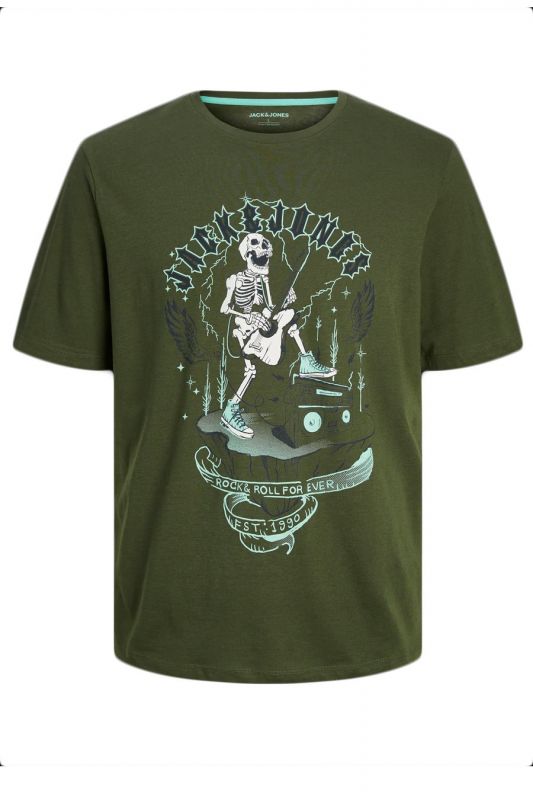 T-krekls JACK & JONES 12256782-Kombu-Green-B