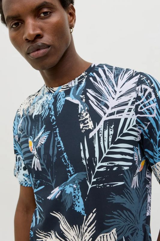 T-krekls JACK & JONES 12269312-Sky-Captain