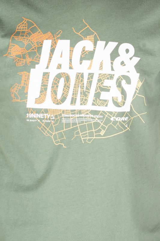 T-krekls JACK & JONES 12277931-Agave-Green