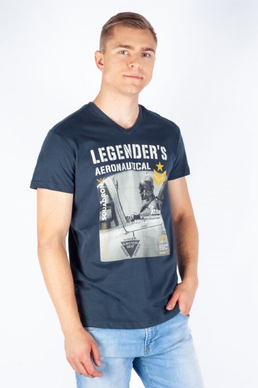 T-krekls LEGENDERS HERRISSON-HUDSON-BLUE