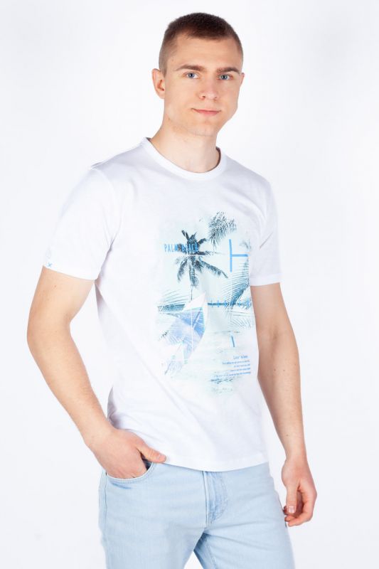 T-krekls MCL 36207-BEYAZ
