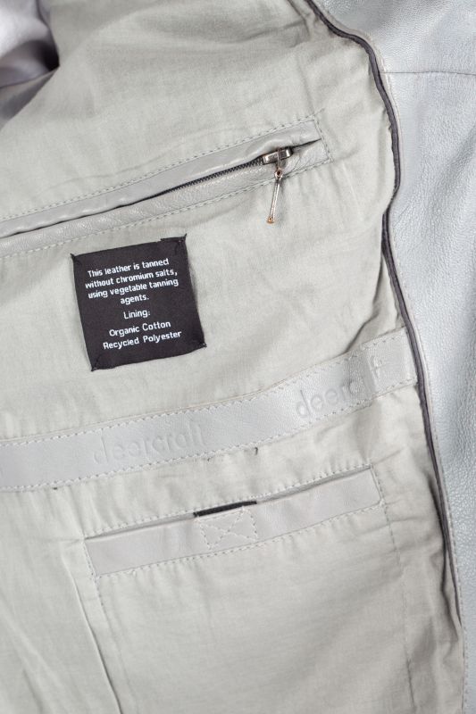 Ādas jaka DEERCRAFT 3701-0151-grey