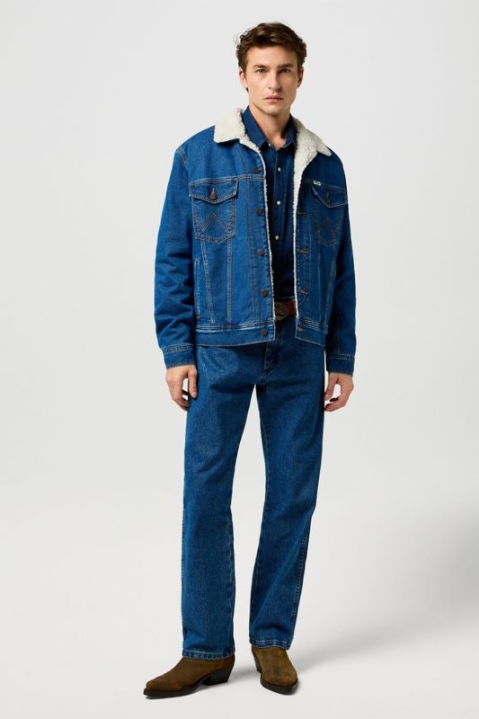 Džinsu jaka ar oderi WRANGLER 112371440