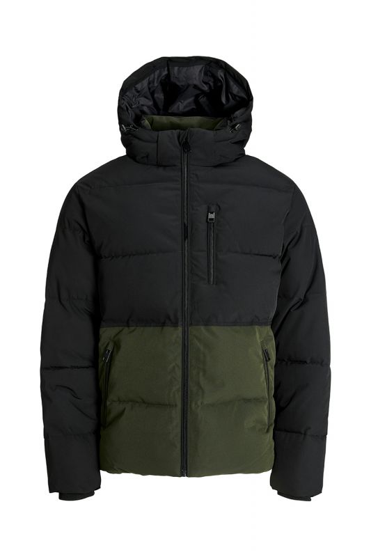 Ziemas jaka JACK & JONES 12278792-Rosin-BLACK-BL