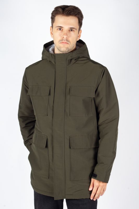Ziemas jaka JACK & JONES 12279450-Rosin
