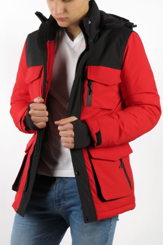 Ziemas jaka KENZARRO WK77283-RED
