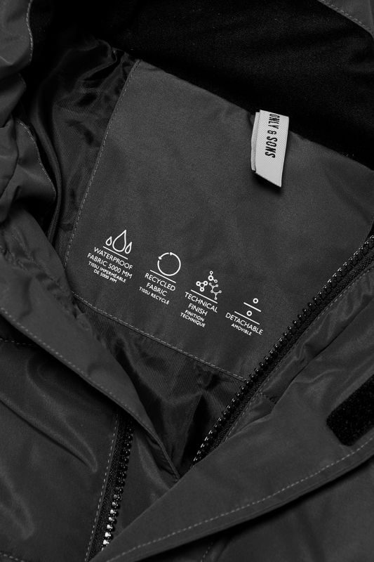 Ziemas jaka ONLY & SONS 22020156-Black