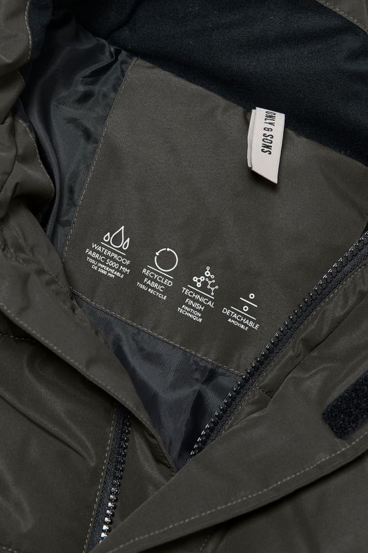 Ziemas jaka ONLY & SONS 22020156-Peat