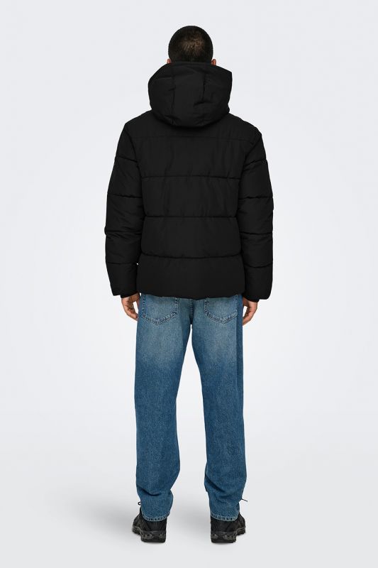 Ziemas jaka ONLY & SONS 22029661-Black