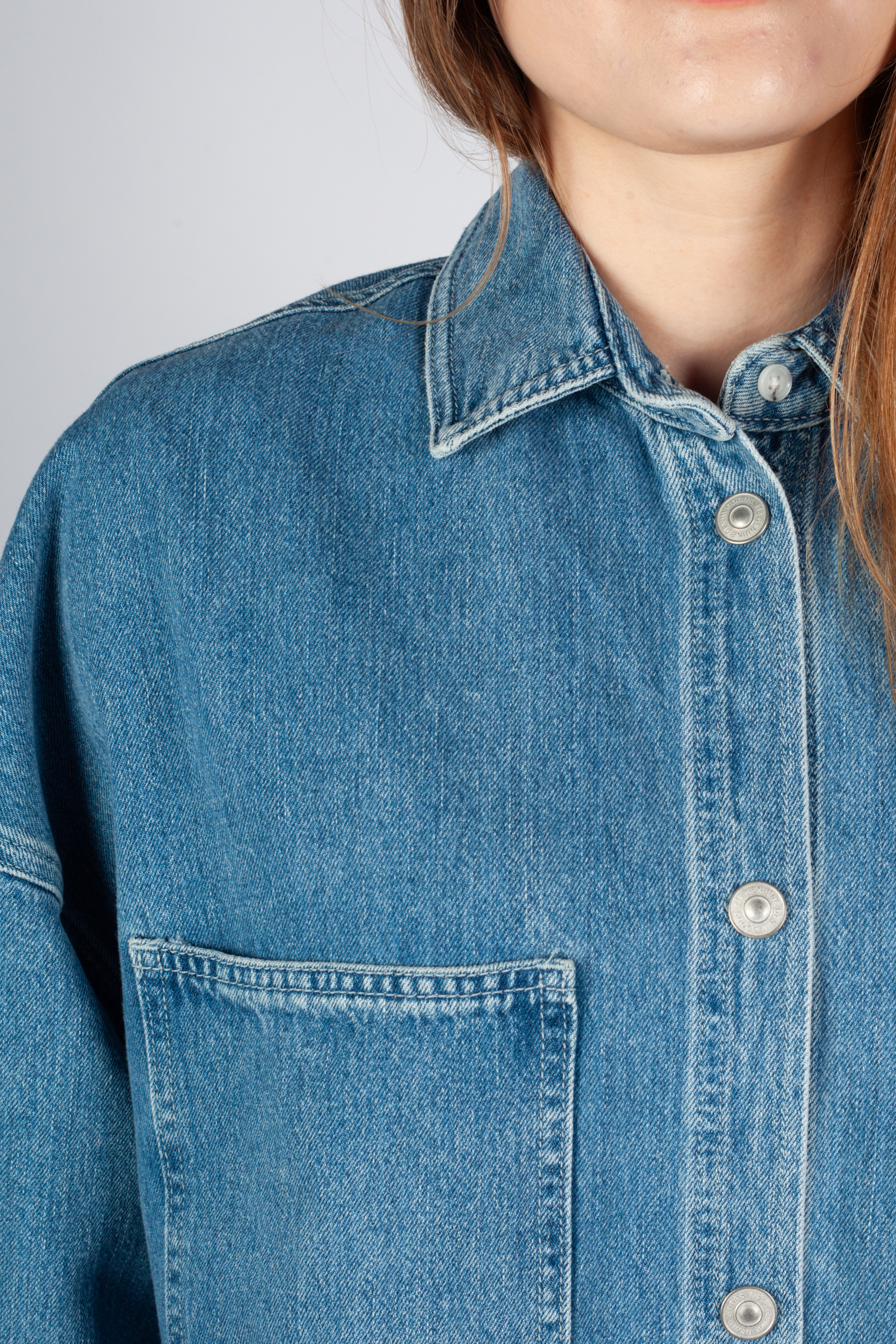 Джинсовая рубашка LTB JEANS 1009-61235-15965-55864