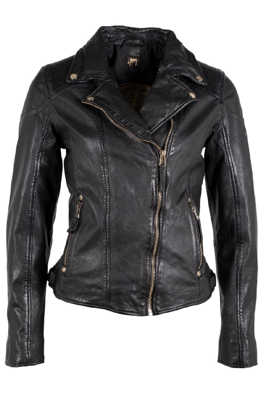 Кожаная куртка GIPSY 1101-0384-Black