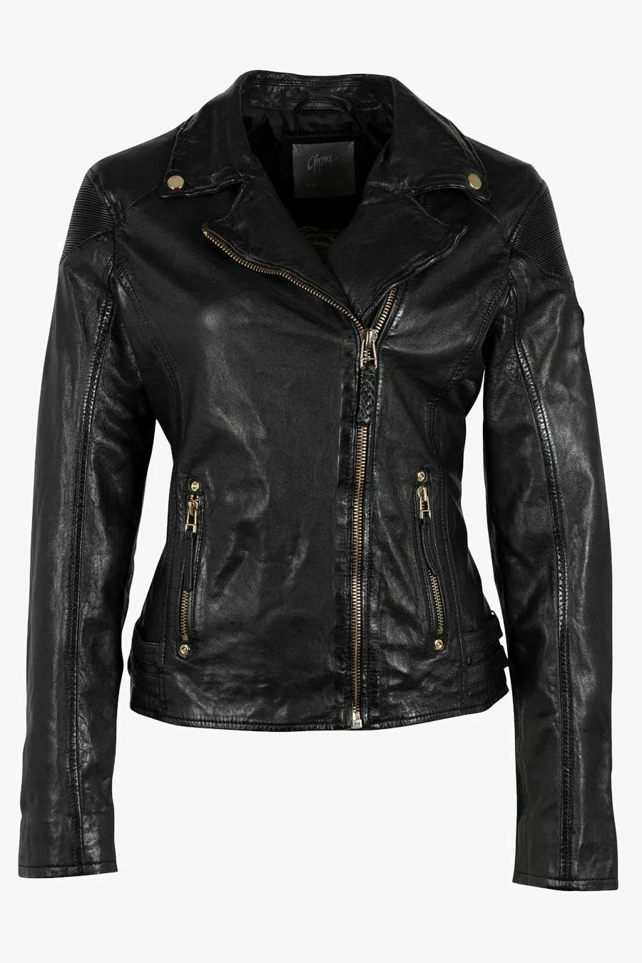 Кожаная куртка GIPSY 1101-0536-black